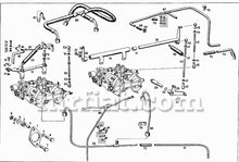 Load image into Gallery viewer, Mercedes 190 SL Hot Choke Cable Bracket Fuel System Mercedes   
