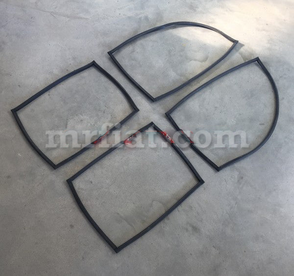 Fiat Topolino Giardiniera Legno Head And Rear Fixed Window Gasket 4Pcs Set Topolino Giardiniera Legno Fiat   