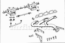 Load image into Gallery viewer, Mercedes 190 SL Intake Pipe To Water Pump Return Line Engine Mercedes   
