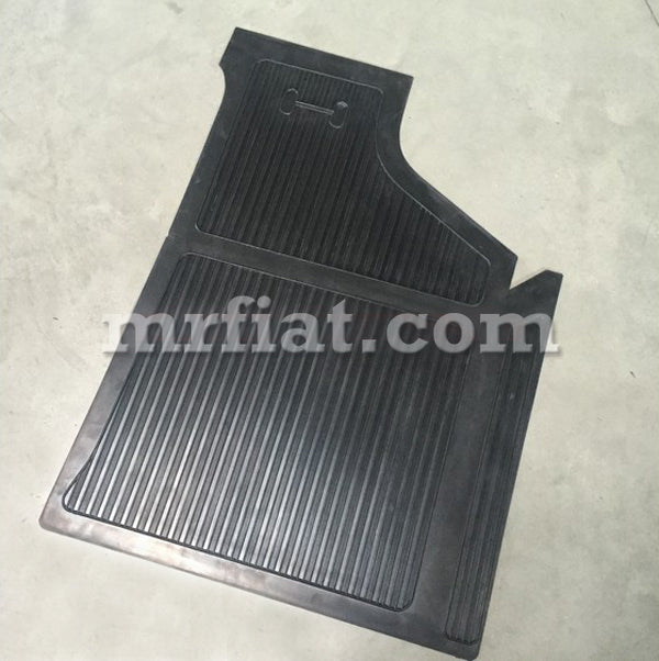 Fiat 1100 D Special R Rubber Mat #2 W/ Stripes Interior Fiat   