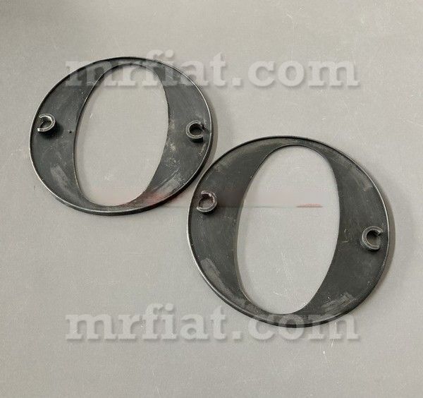 Fiat OEM Rubber Gaskets RH/LH (Complete Set) Rear Lights Seal (Metal) 1100 D Special R Familiare Fiat   