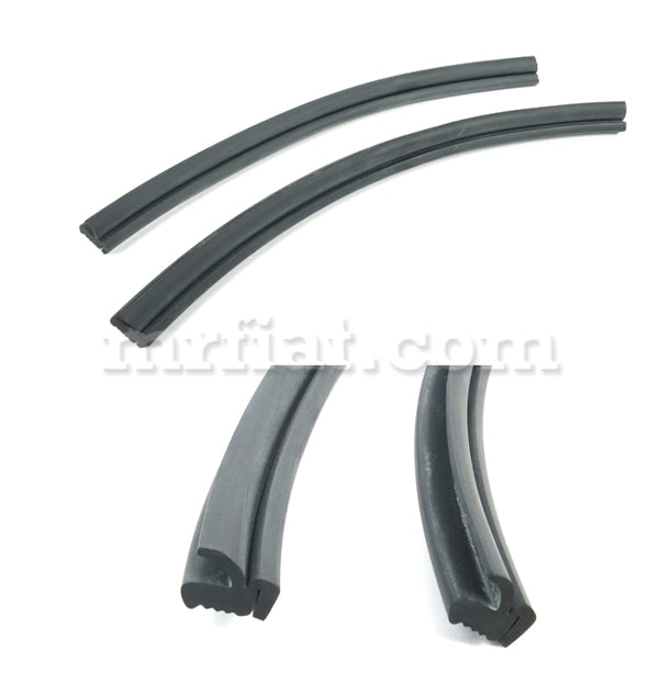 Fiat 1500 1600 S Coupe Rubber Gasket Of Higher Corner Door On Body Set 1500 1600 S Coupe Fiat   