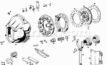 Cargar imagen en el visor de la galería, Mercedes 190 SL Exhaust Suspension Mounting Plate Exhaust Mercedes

