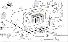 Load image into Gallery viewer, Mercedes 190 Ponton 220a 300 SL Roadster Battery Mounting Frame Electrical and Ignition Mercedes   
