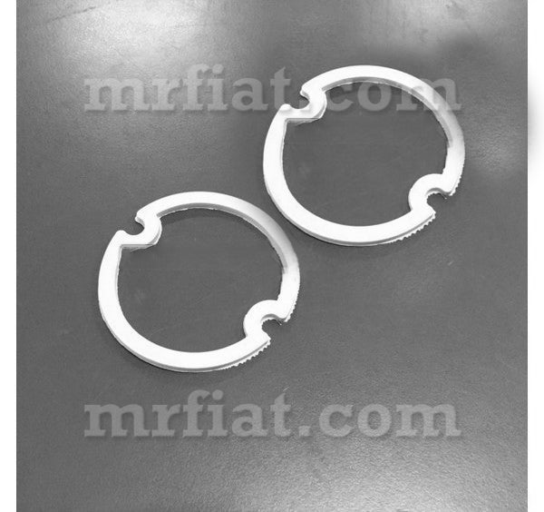 Fiat OEM Rubber Gaskets RH/LH White Rubber Seal Inside Small Head Lamp 500 F/R Fiat   