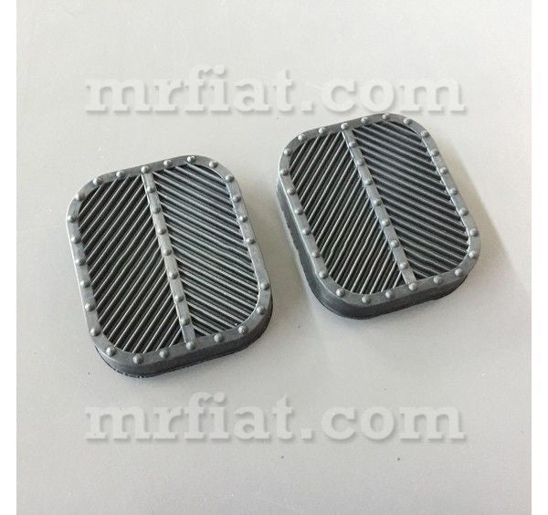 Fiat OEM Rubber Gaskets Clutch And Brake Pedal Covers (2 pcs) 2300 S Coupe Fiat   