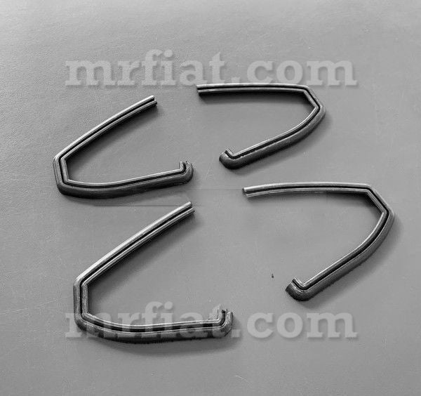 Fiat Dino Bumper Rubber Side Ends (4pcs) Coupe 2000 Gaskets Fiat   