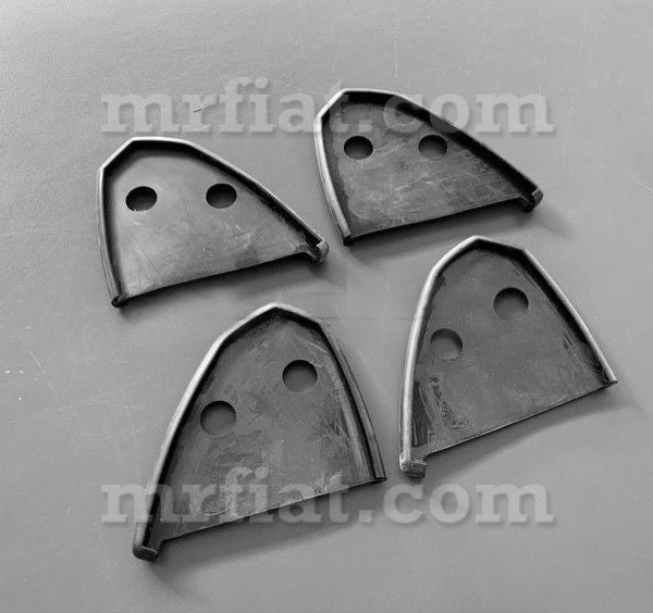 Fiat Dino Front And Rear Bumper Joint Gasket (4pcs) Coupe 2000 Gaskets Fiat   