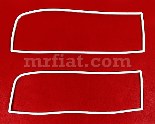 Fiat Dino Coupe 2000 White Rear Lens Gasket Set Coupe 2000 Gaskets Fiat   