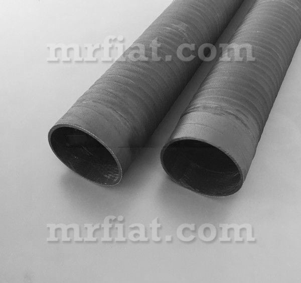 Fiat Dino Engine Compartment Air Tubes (2pcs) (1120mm) Coupe 2400 Gaskets Fiat   