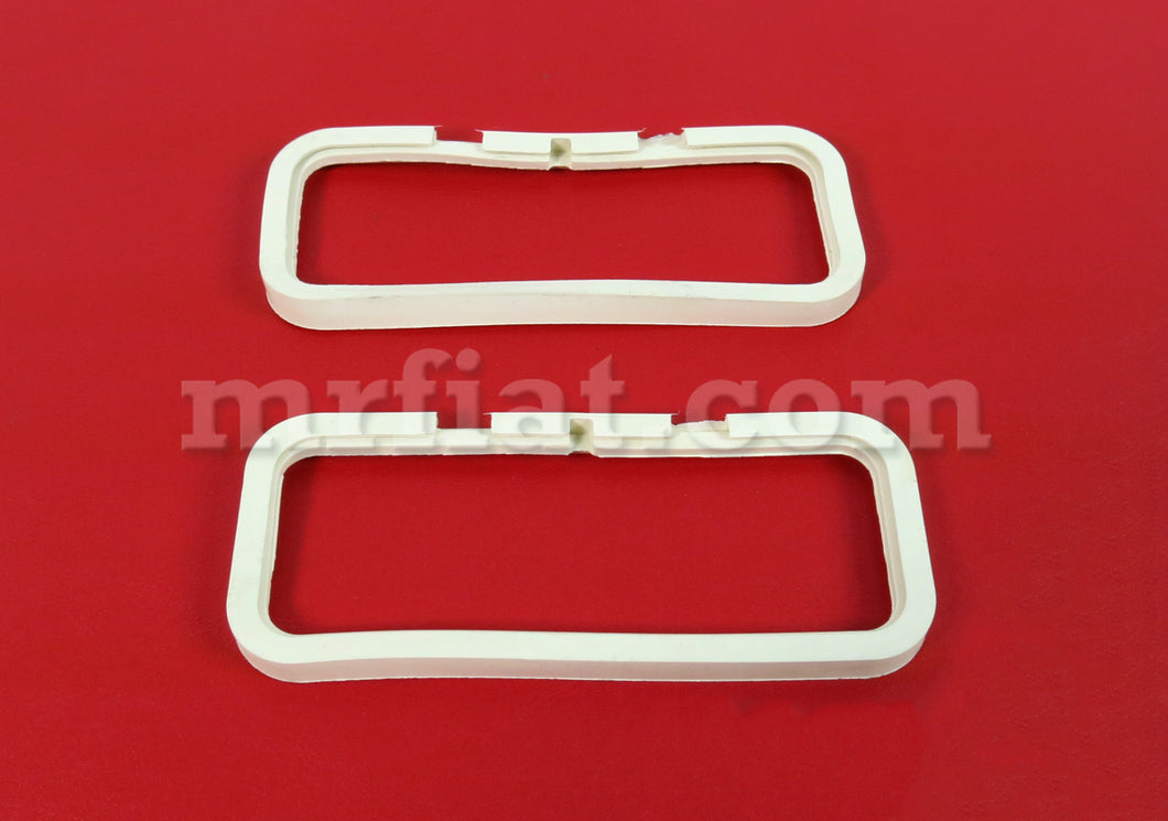 Fiat Dino RH/LH (Complete Set) Front Small Lamp Inner Rubber Seal Coupe 2400 Gaskets Fiat   