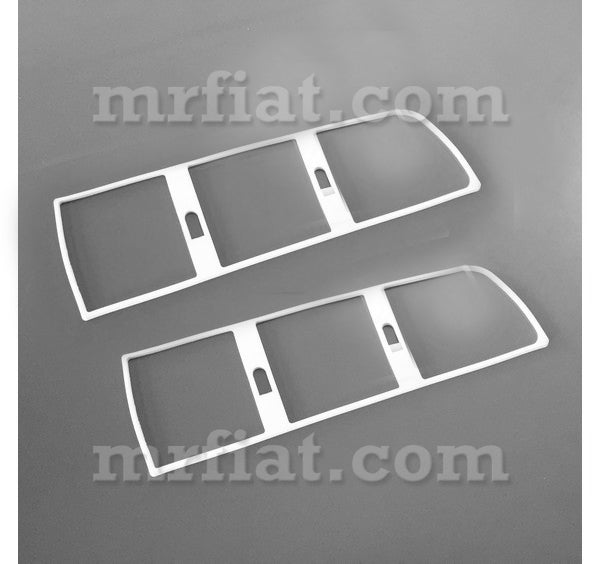 Fiat Dino RH/LH (Complete Set) Rear Lamp Inner Rubber Seal Coupe 2400 Gaskets Fiat   