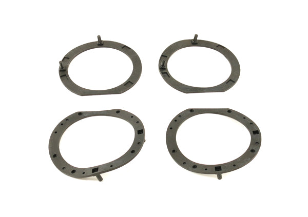 Fiat Dino Spider 2000 2400 Under Headlight Rubber Gasket Set Lights Fiat   