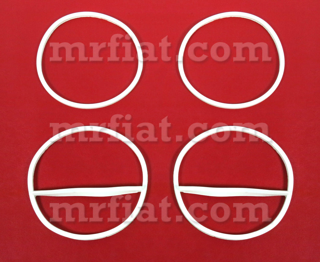 Fiat Dino Spider 2000 2400 Rear Light White Inner Gasket Set Spider 2000 2400 Gaskets Fiat   