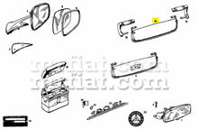 Load image into Gallery viewer, Mercedes 190 SL Sunvisor Frame Type 2 Interior Mercedes
