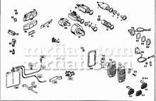 Cargar imagen en el visor de la galería, Mercedes 190 SL Cigarette Lighter Interior Mercedes   
