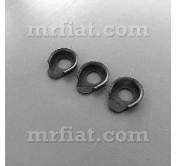 Fiat OEM Rubber Gaskets (Complete Set) Door Courtesy Light Switch 3pcs. X1/9 Fiat   