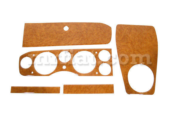 Fiat 124 Spider 1600 1800 Dashboard Wood Kit Interior Fiat   