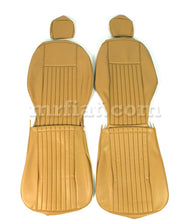 Load image into Gallery viewer, Fiat 124 Spider Tan Seat Covers 69-78 Interior Fiat   
