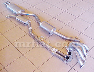 Fiat 124 Abarth Sport Exhaust System Abarth Fiat   