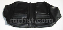 Load image into Gallery viewer, Fiat 124 Coupe Black Seat Covers Set Interior Fiat
