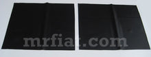 Load image into Gallery viewer, Fiat 124 Coupe Black Seat Covers Set Interior Fiat   
