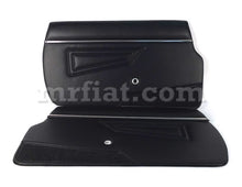 Load image into Gallery viewer, Fiat 124 Spider 2000 Black Door Panels Set 1979-85 Interior Fiat   
