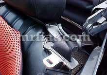 Cargar imagen en el visor de la galería, Fiat 124 Spider Seatbelt Guides Set Black Interior Fiat
