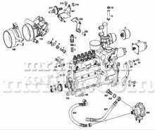 Load image into Gallery viewer, Mercedes W113 230SL 250SL 280SL Pagoda 1963-1971 Fuel Injection Bracket Engine Mercedes
