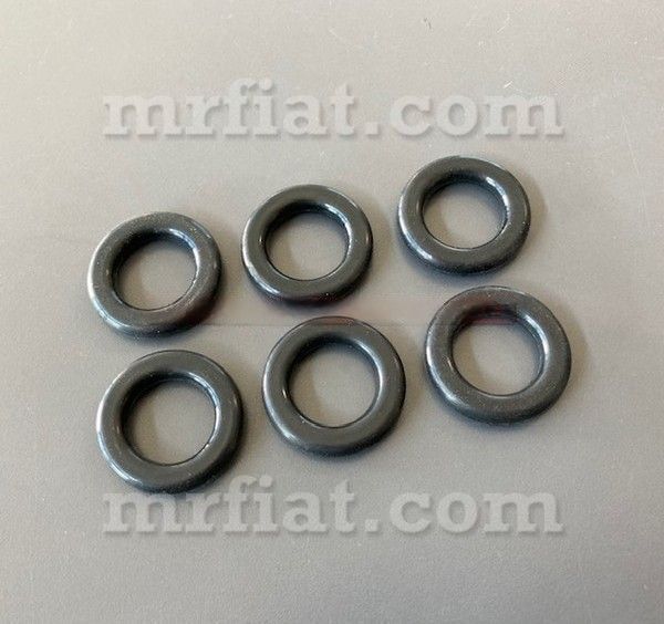 Lancia Appia 2st 3rd Serie Steering Bar Rubber Pads (6pcs) Glass and Seals Lancia   