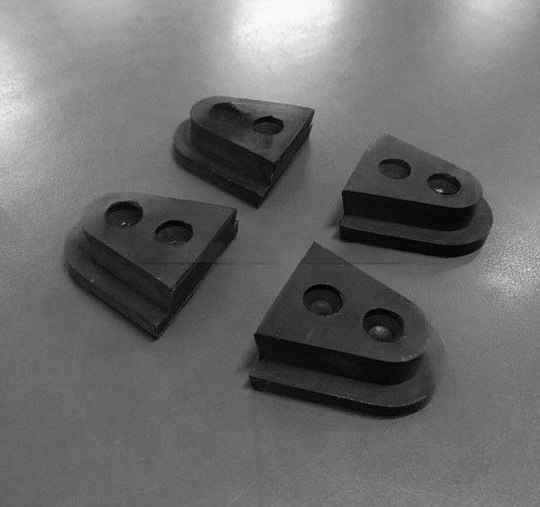 Lancia Appia Zagato Door Strikee Rubbers Set(4 Pcs) Glass and Seals Lancia   