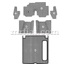 Load image into Gallery viewer, Lancia Flaminia Coupè Pininfarina Beige Right Side Rubber Mat #3 Interior Lancia   
