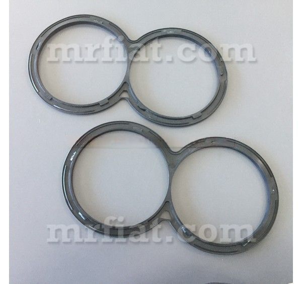 Lancia Flaminia GT Touring Headlamp External Frame Seal (2pcs) Glass and Seals Lancia   