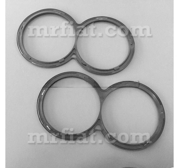 Lancia Flavia Berlina 1st Series Headlamp Ringnut Seal (2pcs) Glass and Seals Lancia   