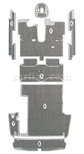 Load image into Gallery viewer, Lancia Flavia Coupe Pininfarina Trunk Rubber Mat #7 Interior Lancia
