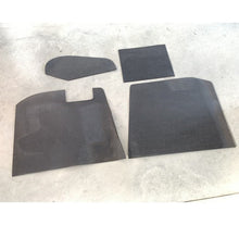 Cargar imagen en el visor de la galería, Lamborghini P400 Miura S SV Rubber Heel Tap For Floor Mat Carpet Set 4 Pcs Interior Lamborghini
