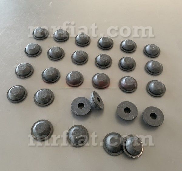 Lamborghini P400 Miura S SV Floor Rubber Stopper (28 pcs) Glass and Seals Lamborghini