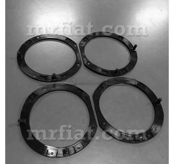 Lamborghini Islero Headlamp Rubber Ring (4pcs) Glass and Seals Lamborghini   