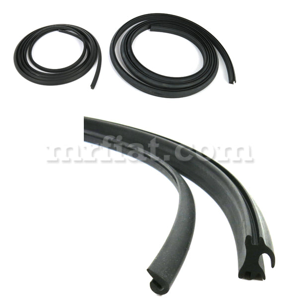 Lamborghini Urraco Rear Side Window Rubber Seal Set Glass and Seals Lamborghini