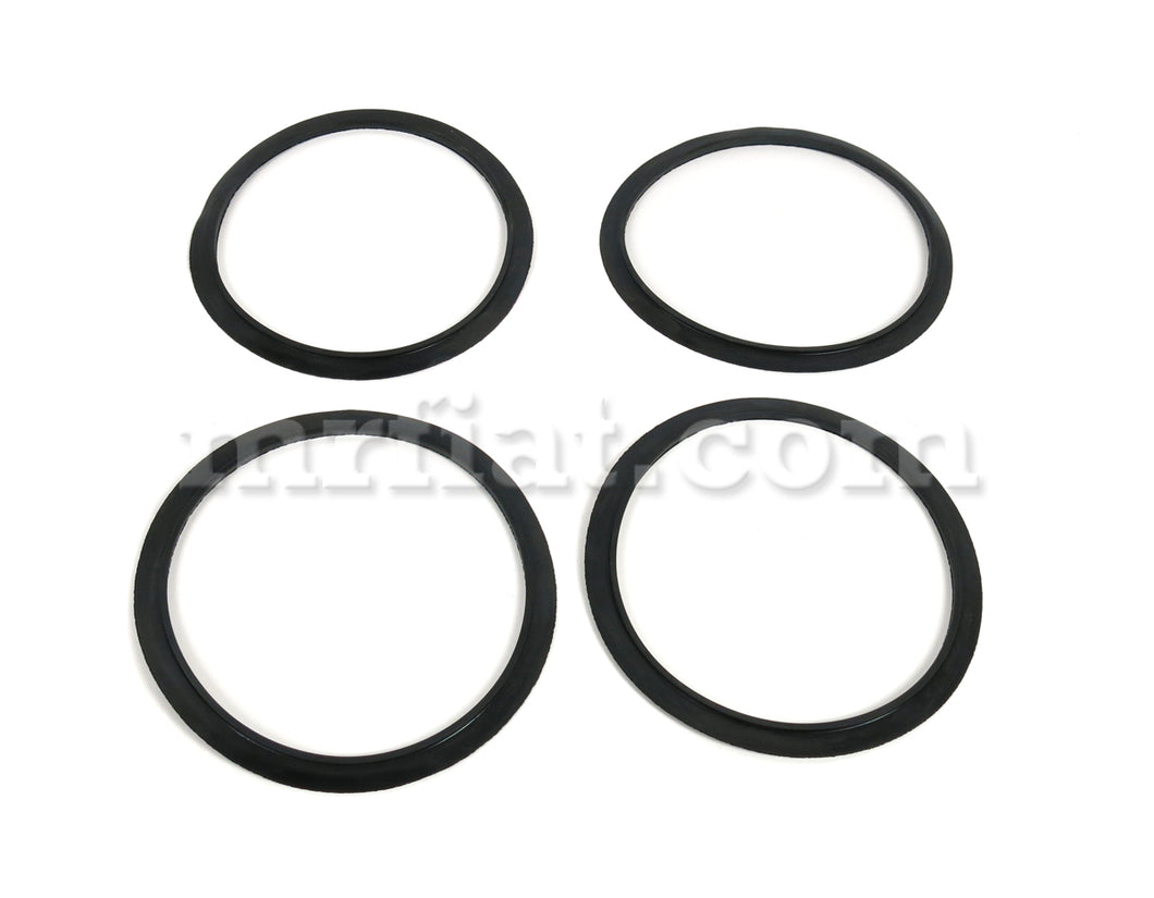 Lamborghini Countach Headlight Rubber Ring Set Glass and Seals Lamborghini   