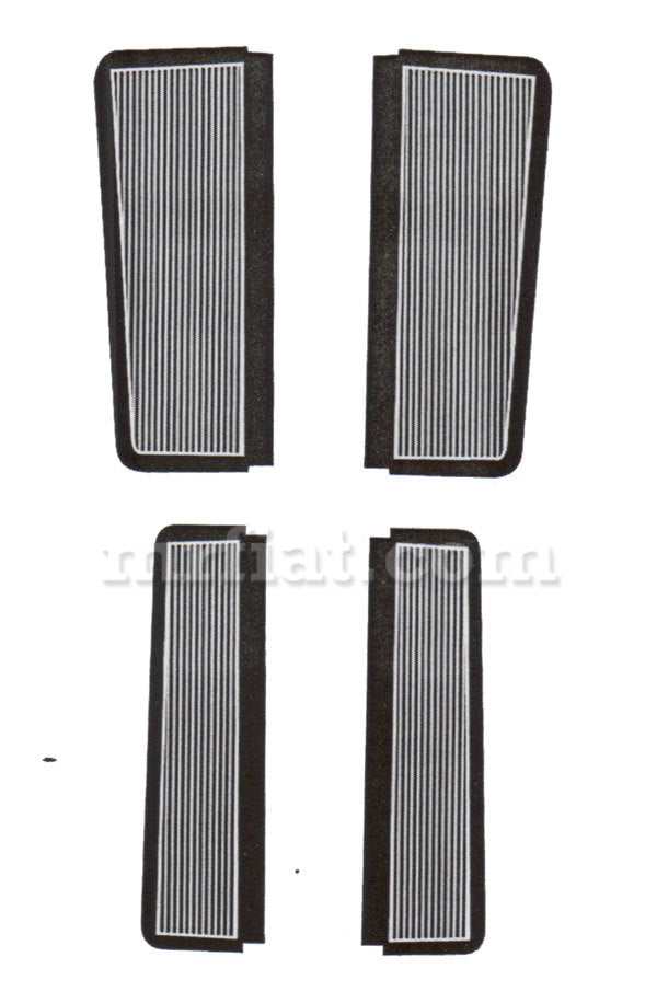 Fiat 1500 6 Cilindri OEM Rubber Floor Mats Set Interior Fiat   