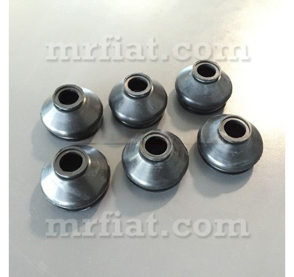 Maserati Mistral Spider Steering Tie Rod Rubber Cowling (6pcs) Glass and Seals Maserati   