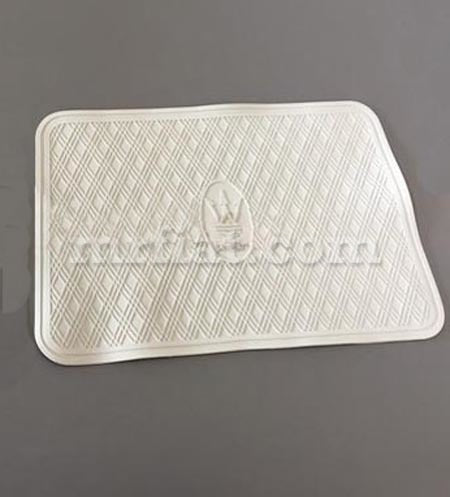 Maserati 3500 GT Coupe Touring Grey Rubber Heel Mat #2 Interior Maserati   