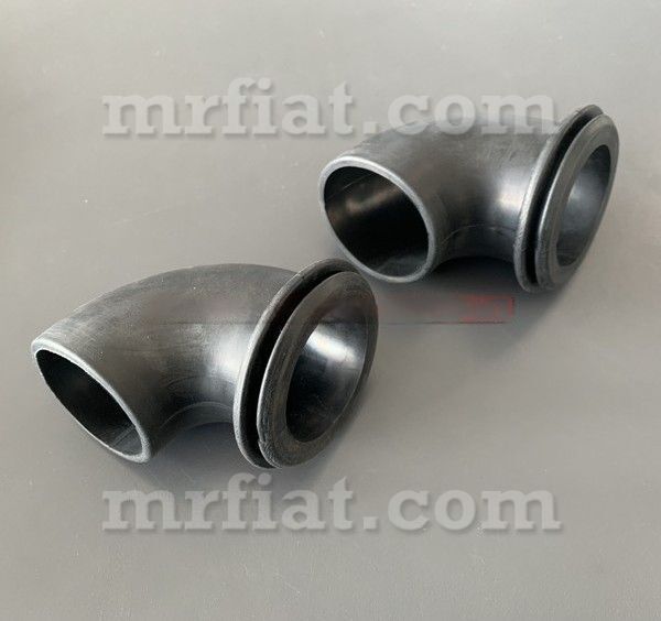 Maserati Mistral Coupe Heating Box Rubber Pipe Diam.55mm. (2 pcs) Glass and Seals Maserati   