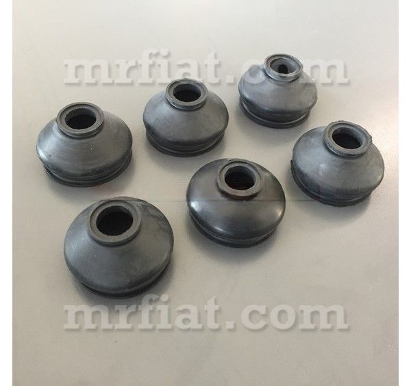 Maserati Mistral Coupe Steering Tie Rod Rubber Cowling (6pcs) Glass and Seals Maserati   