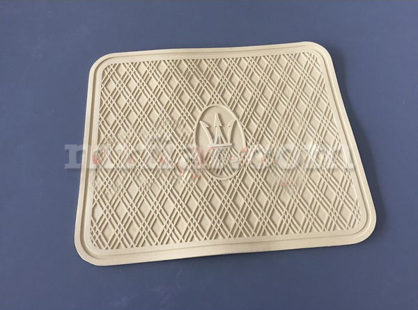 Maserati Mexico Right Beige Rubber Mat # 2 OEM Interior Maserati   