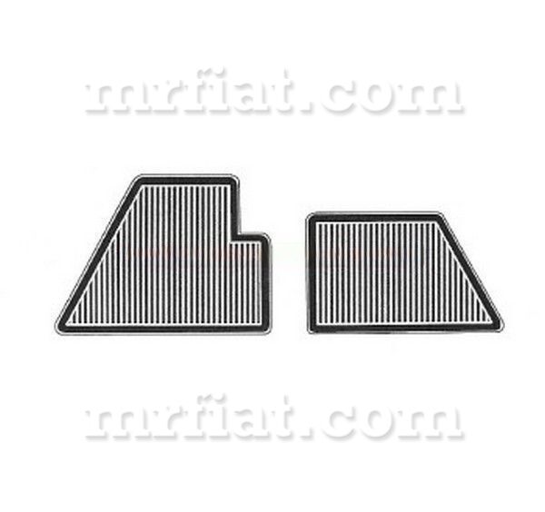 Ferrari 208 308 328 GTB GTS Moquette Rubber Mats Complete Set (2pcs) Glass and Seals Ferrari   