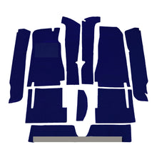 Cargar imagen en el visor de la galería, Fiat 124 Spider Carpet Set 1966-1970 Blue
