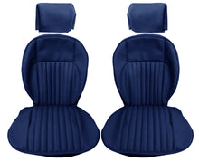 Load image into Gallery viewer, Fiat 124 Spider Front Seat Covers 1966-1978 Blue
