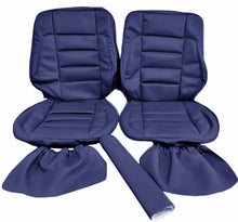 Load image into Gallery viewer, Mercedes W124 Coupe Front Seat Covers 1986-1995 Blue
